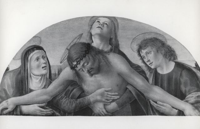 Anonimo — Frediani Vincenzo di Antonio - sec. XV/ XVI - Cristo in pietà — insieme